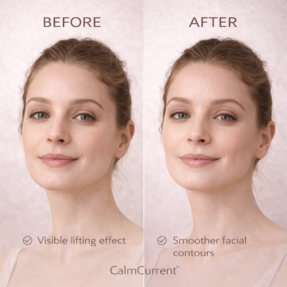 CalmCurrent™ · Mimics Gua Sha