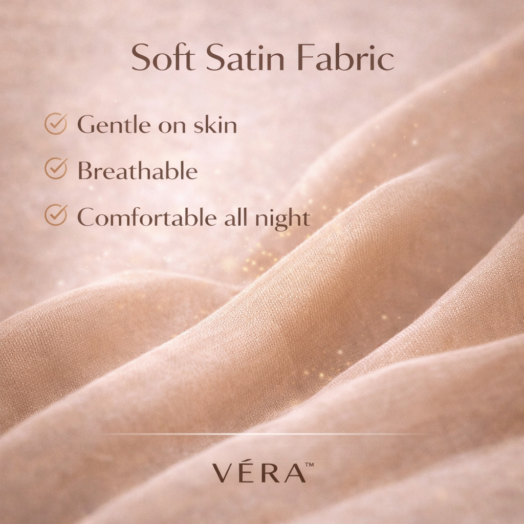 VÉRA™ · Side-sleeping support. Skin-first design.