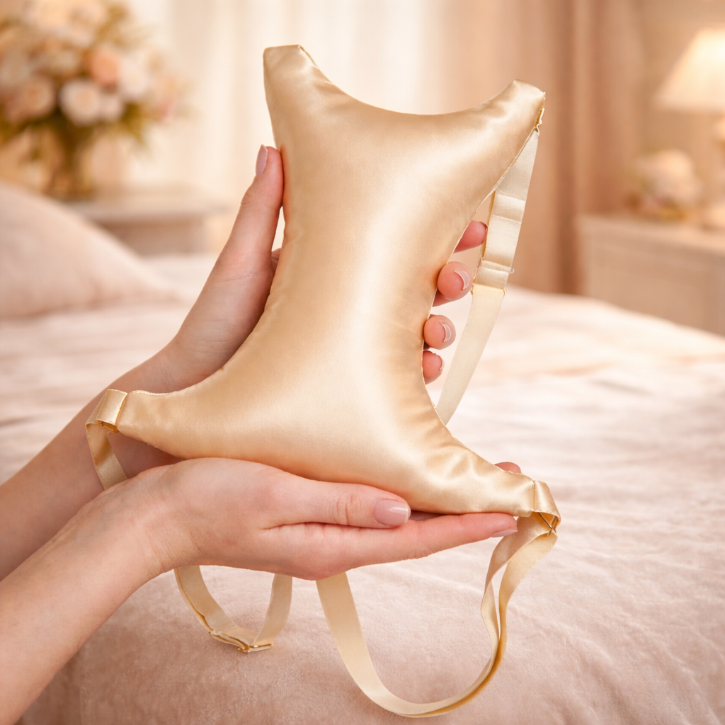 VÉRA™ · Side-sleeping support. Skin-first design.