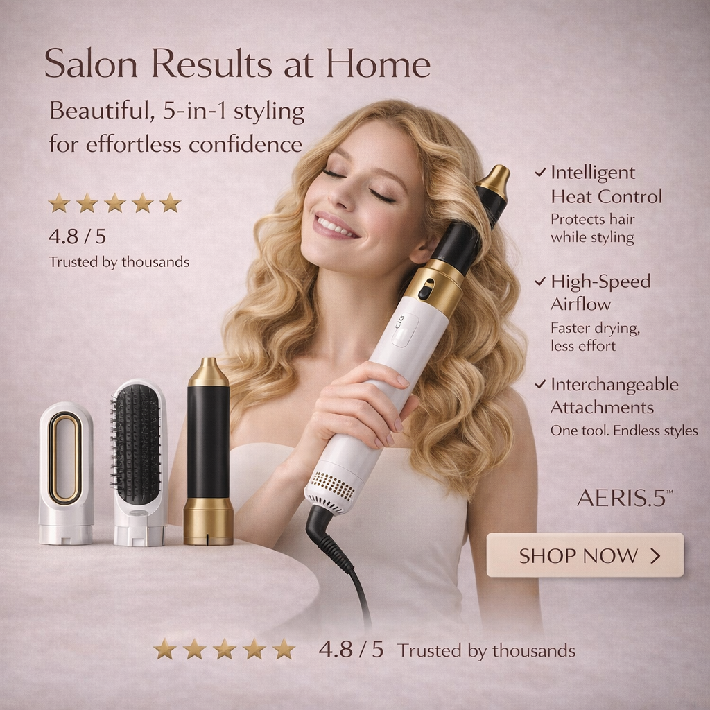 AERIS.5™ · The All-In-One Air Styling System